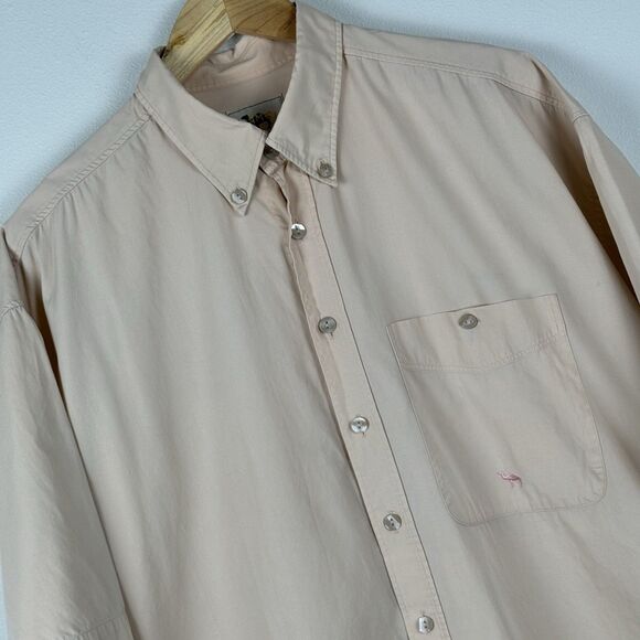 Camel Trophy Adventure Wear Men’s Safari Shirt XL Y2K Button Down Short Sleeve - Picture 3 of 6